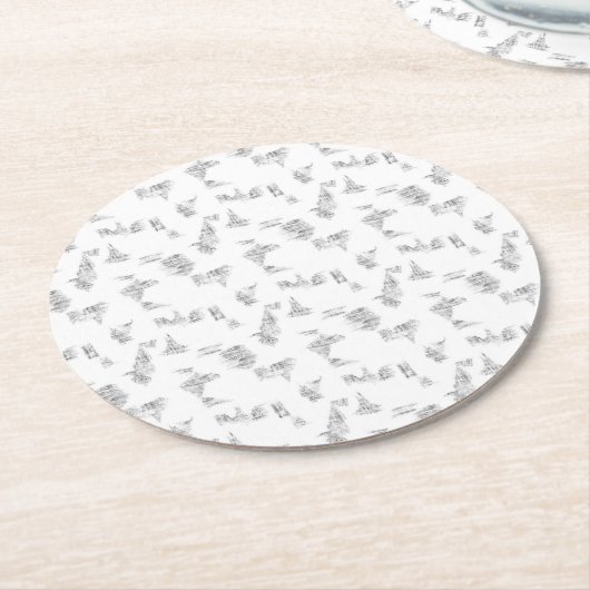 Til uw merk naar een hoger niveau met hoogwaardige ronde kartonnen onderzetter (Gebogen)