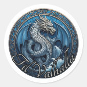 Til Valhalla Sticker (Voorkant)