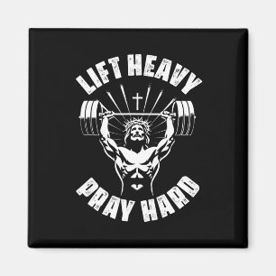 Til zwaar Bid hard christelijke bodybuilding gym c Magneet