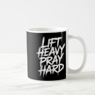 Til zwaar Bid hard gym christelijk geschenk Jezus Koffiemok