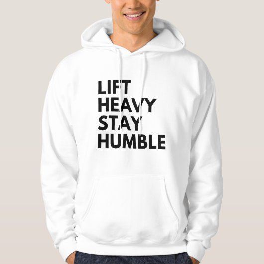 TIL ZWAAR BLIJF NEDERIG HOODIE (Voorkant)