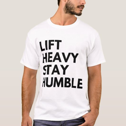 TIL ZWAAR BLIJF NEDERIG T-SHIRT (Voorkant)
