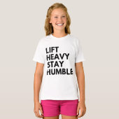 TIL ZWAAR BLIJF NEDERIG T-SHIRT (Voorkant volledig)