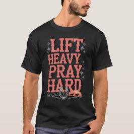 Til zwaar gebed hard op t-shirt