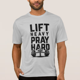 Til zwaar gebed hard op t-shirt