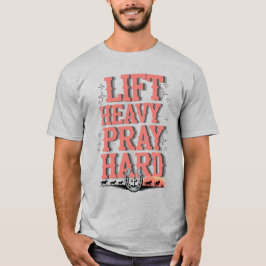Til zwaar gebed hard op t-shirt
