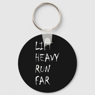 Til zwaar hardlopen ver hybride sport fitness hard sleutelhanger