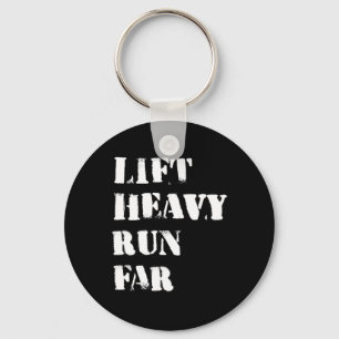 Til zwaar hardlopen ver hybride sport fitness hard sleutelhanger
