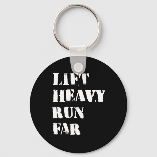 Til zwaar hardlopen ver hybride sport fitness hard sleutelhanger (Voorkant)
