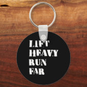 Til zwaar hardlopen ver hybride sport fitness hard sleutelhanger (Voorkant)