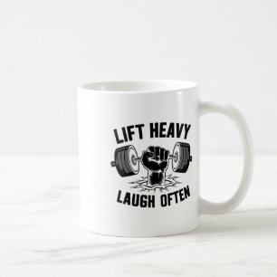 Til Zwaar Lach Vaak Gewichtheffer Bodybuilding B Koffiemok