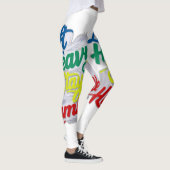 Til zwaar op, blijf nederig leggings (Rechts)