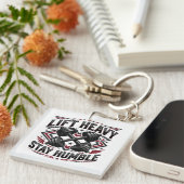 Til Zwaar T-Shirt Sleutelhanger (Voorkant Rechts)