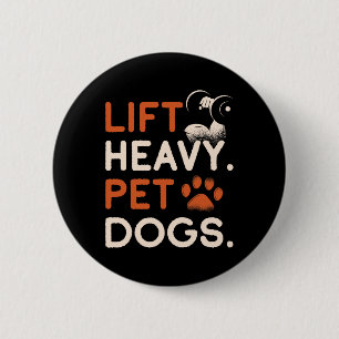 Til zware huisdieren Honden Fitness Gym Workout Bo Ronde Button 5,7 Cm