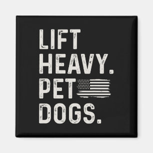 Til zware huisdieren honden Gewichtheffen Bodybuil Magneet