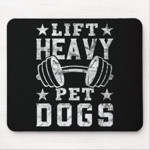 Til zware huisdieren honden Gym voor gewichtheffer Muismat