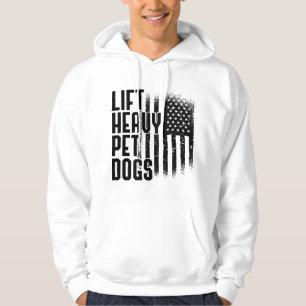 Til Zware Huisdieren Honden Liefhebber Fitnesscent Hoodie