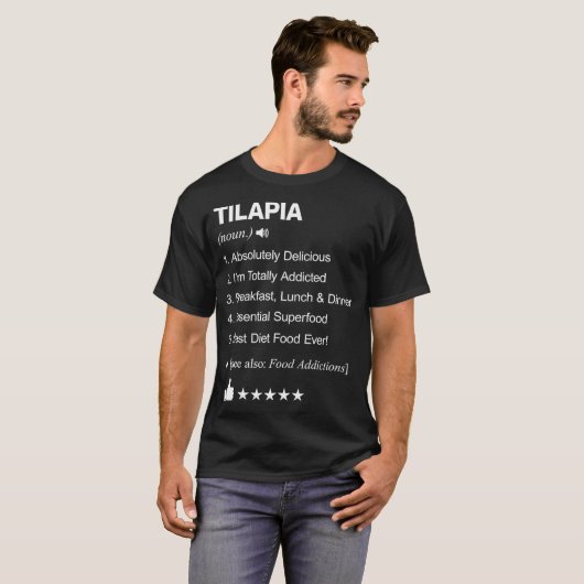 Tilapia Definition Meaning blanket  T-shirt (Voorkant volledig)