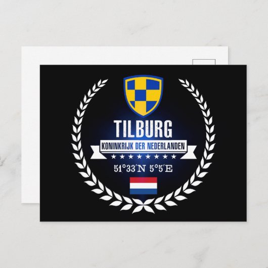 Tilburg Briefkaart (Voorkant / Achterkant)