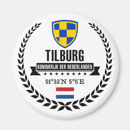 Tilburg Magneet (Voorkant)