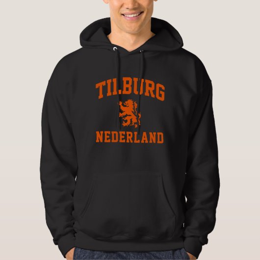Tilburg Nederland Hoodie (Voorkant)