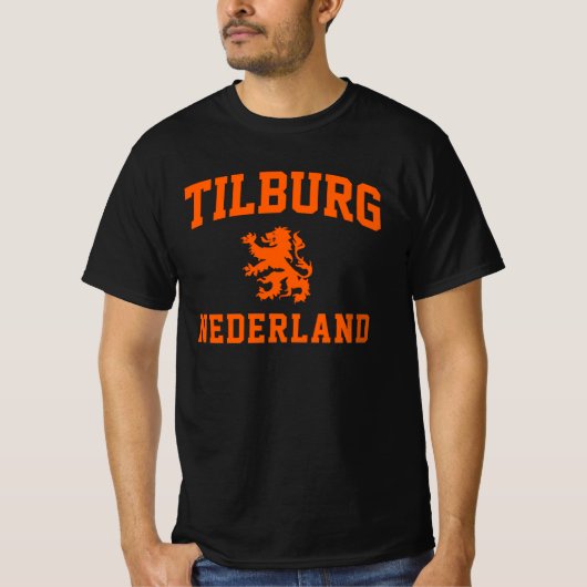 Tilburg Nederland T-shirt (Voorkant)
