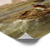 Tilbury Fort - Wind Against the Tide, 1853 (olie o Poster (Hoek)