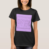 tilde.town ascii art uitgerust met shirt (Voorkant)