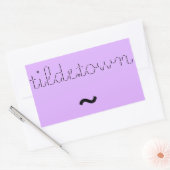 tilde.town ascii banner sticker (Envelop)