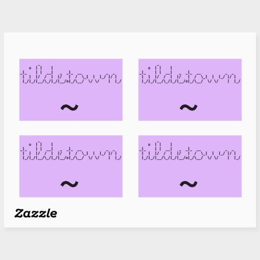 tilde.town ascii banner sticker (Vel)