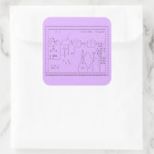 tilde.town ascii kunst sticker (Tas)