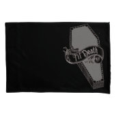 Til'Death Do ons Part Coffin Pillowcases Kussensloop (Voorkant-Links)