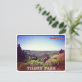 Tilden Park/Berkeley briefkaart (Staand voorkant)