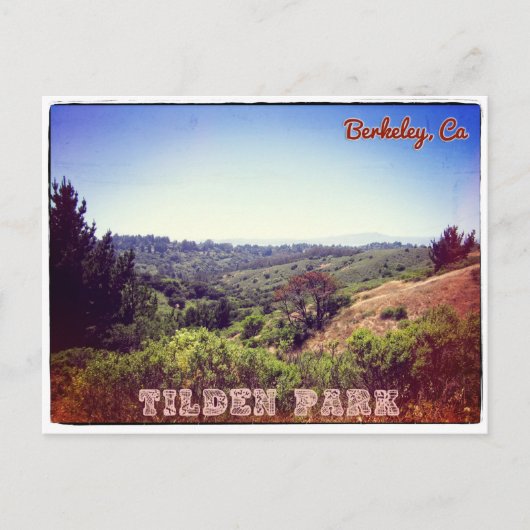 Tilden Park/Berkeley briefkaart (Voorkant)