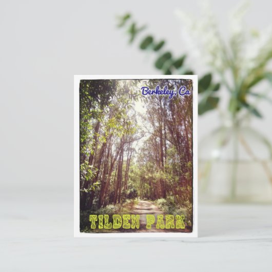 Tilden Park wandelpad briefkaart (Staand voorkant)
