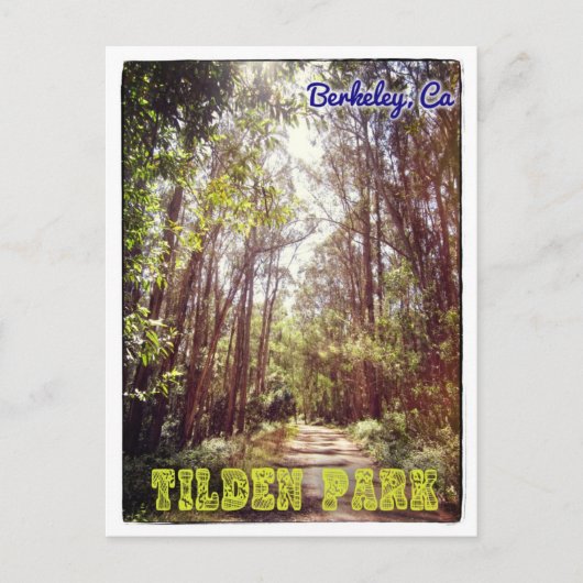 Tilden Park wandelpad briefkaart (Voorkant)