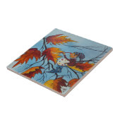 Tile Ann Hayes schilderend pixie schilderen Tegeltje (Zijkant)