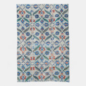 Tile Bath hand handdoek, Tile look! Theedoek (Verticaal)