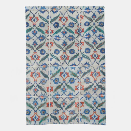 Tile Bath hand handdoek, Tile look! Theedoek (Verticaal)