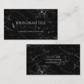 Tile Business Card Visitekaartje (Voorkant / Achterkant)