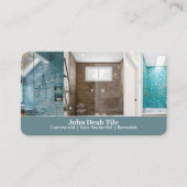 Tile Business Card Visitekaartje (Voorkant)