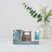 Tile Business Card Visitekaartje (Staand voorkant)