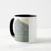 Tile decoratie, moskeekkathedraal van Qous, uit 'A Mok (Voorkant links)