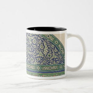 Tile decoratie, moskeekkathedraal van Qous, uit 'A Tweekleurige Koffiemok