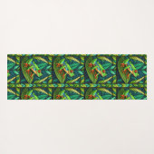 Tile design featuring small, repeating patterns  yogamat (Achterkant (horizontaal))