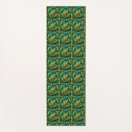 Tile design featuring small, repeating patterns  yogamat
