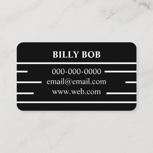 Tile design visitekaartje (Achterkant)