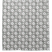 Tile Design With Your Image On 100 Dollar Images  Douchegordijn (Voorkant)