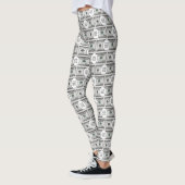 Tile Design With Your Image On 100 Dollar Images  Leggings (Links)