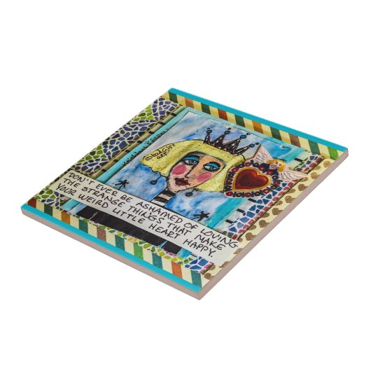 TILE-DON IS NIET OOIT GEZEGD VAN VERLIEZEN TEGELTJE (Zijkant)